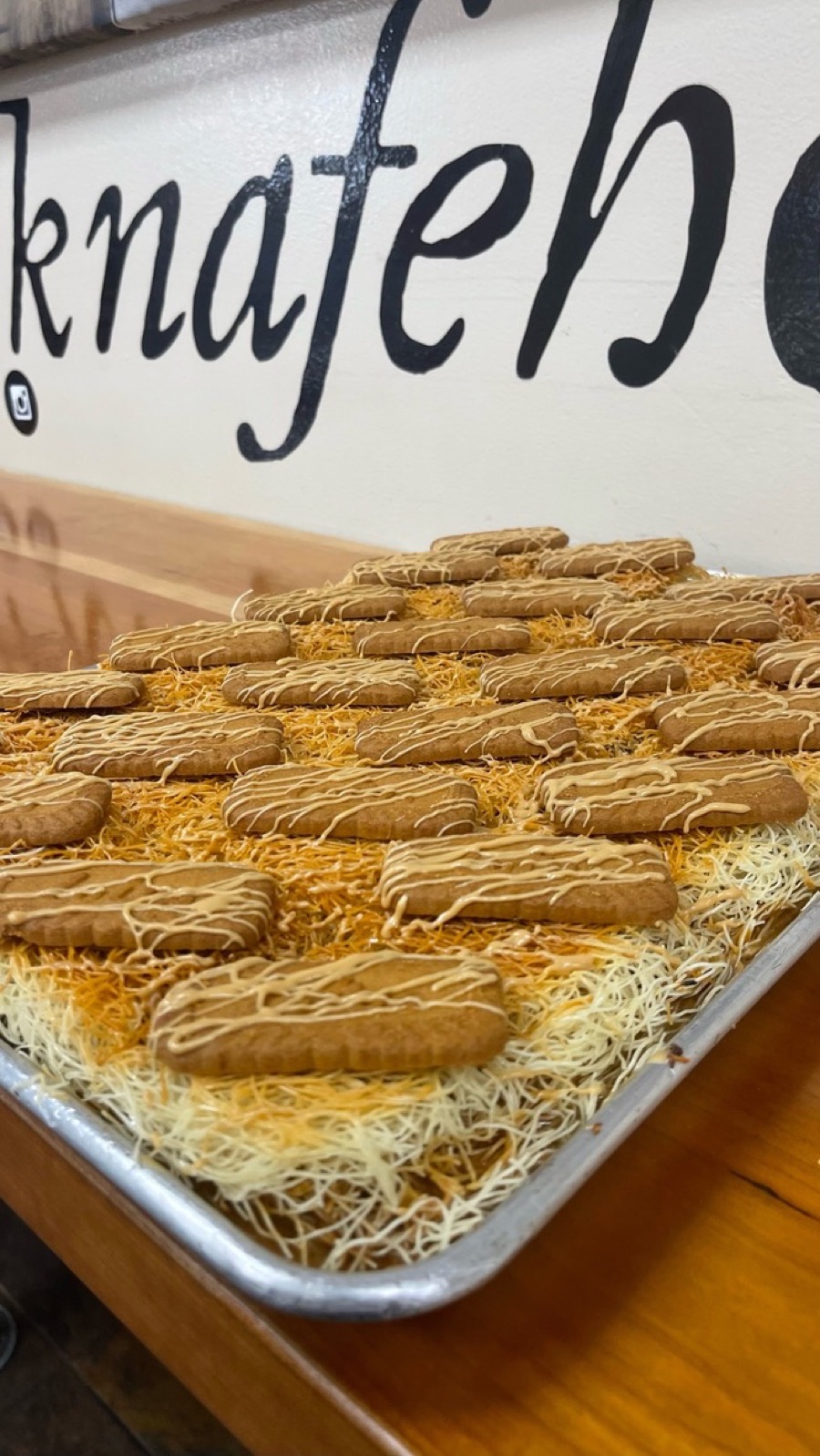 Biscoff Knafeh